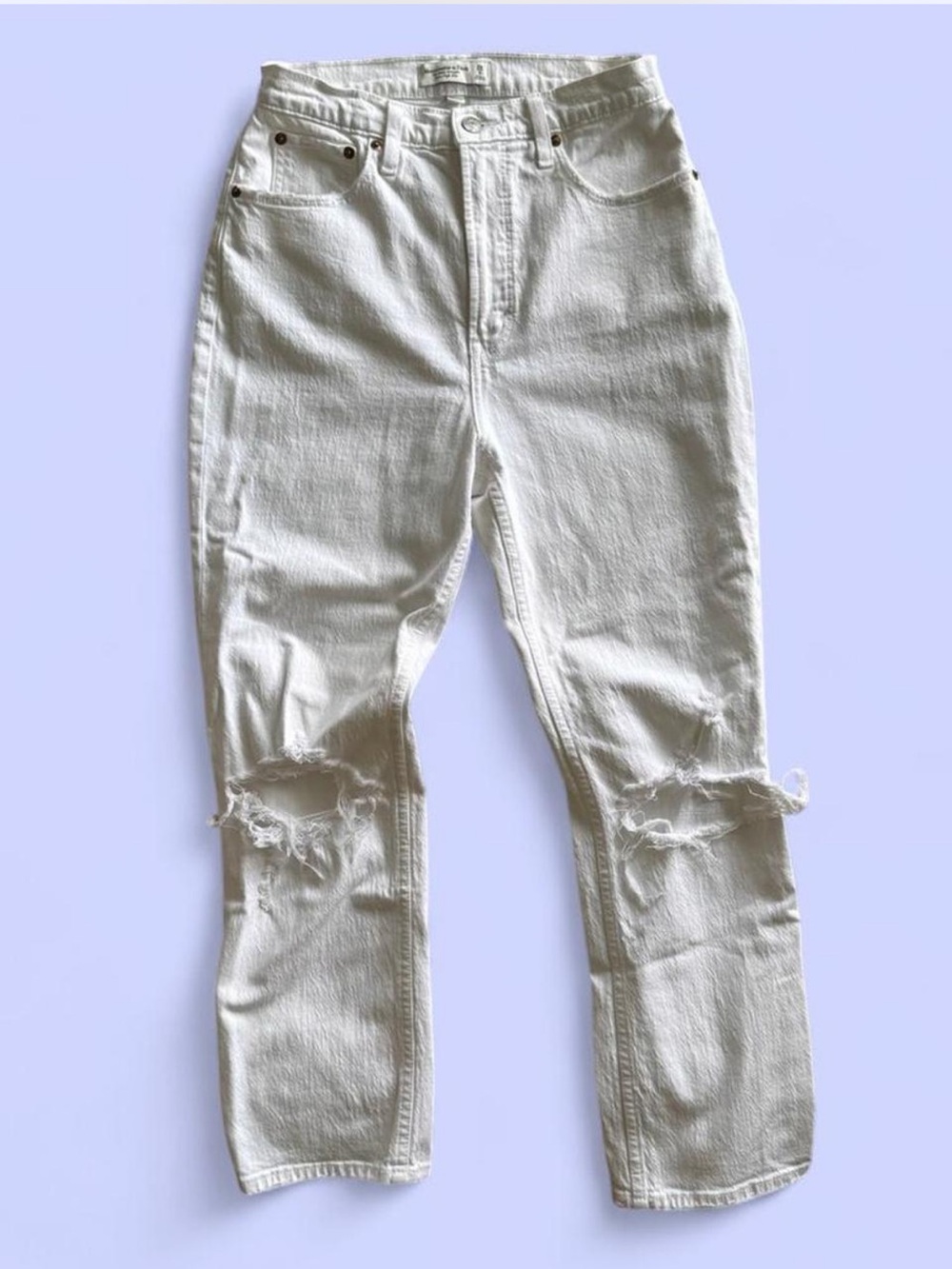 Abercrombie White Wash Denim